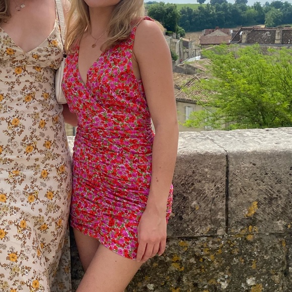 Pull&Bear Flowered Dress - Picture 3 of 3